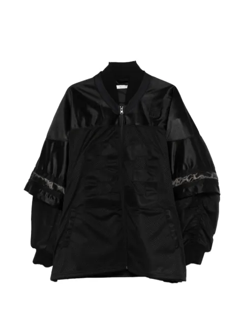 Ih Nom Uh Nit perforated panelled jacket
