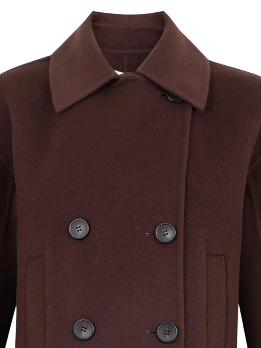 Ulla Johnson Marta Double-beated Coat In Burgundy