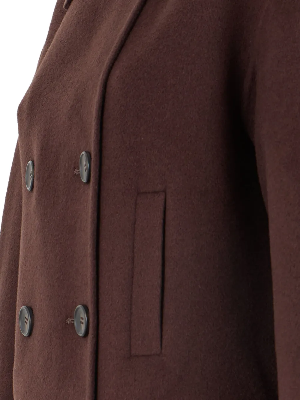 Ulla Johnson Marta Double-beated Coat In Burgundy