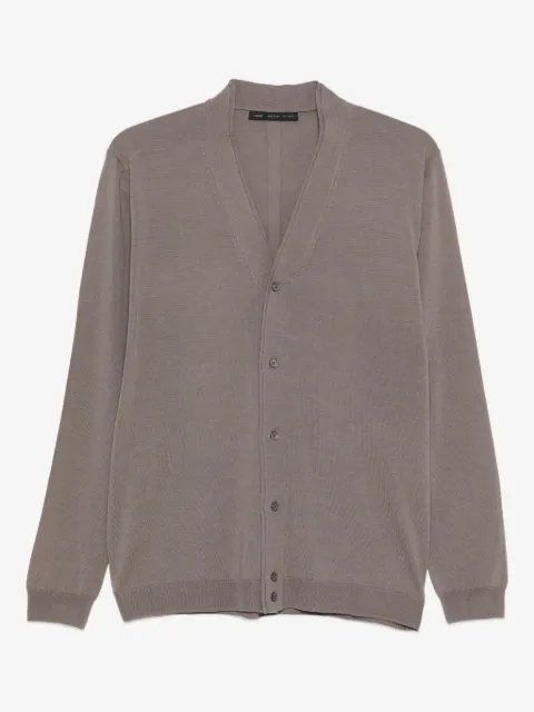 Low Brand Cardigan mit V-Ausschnitt
