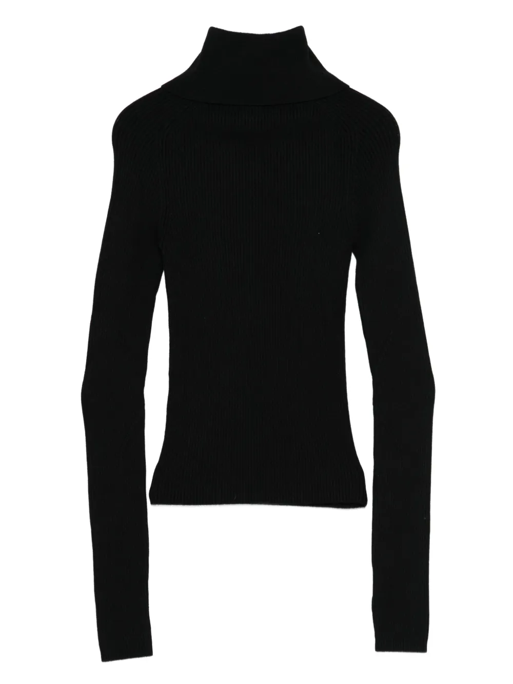 Iceberg collared ribbed top | Knitted Tops | Image 2