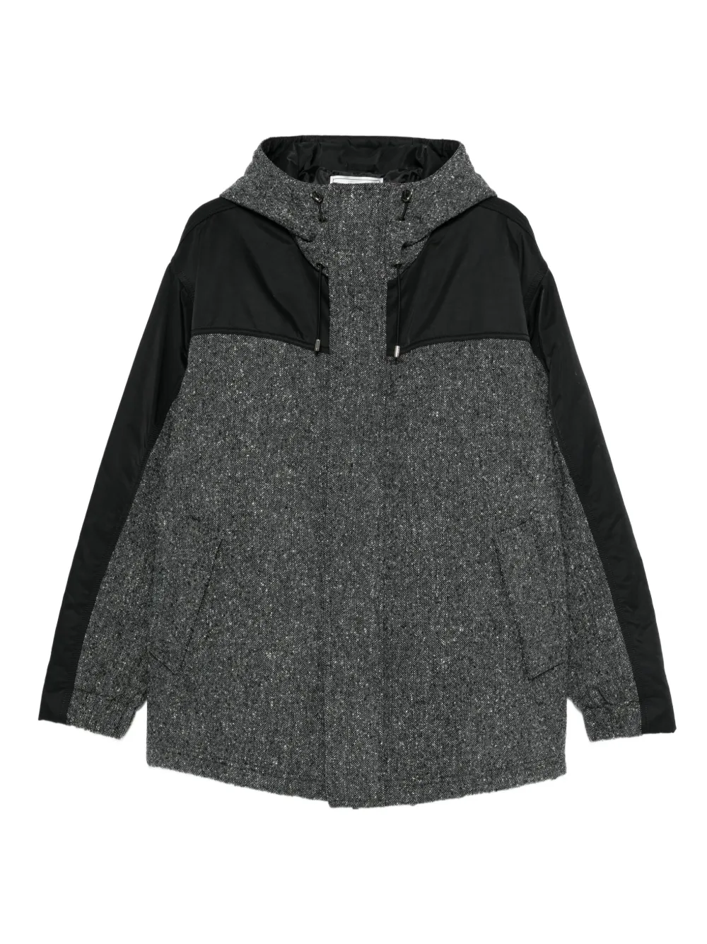 Iceberg panelled hooded jacket | gris | Image 1