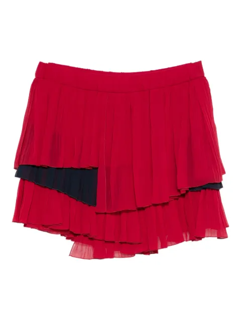 Iceberg ruffled pleated skirt