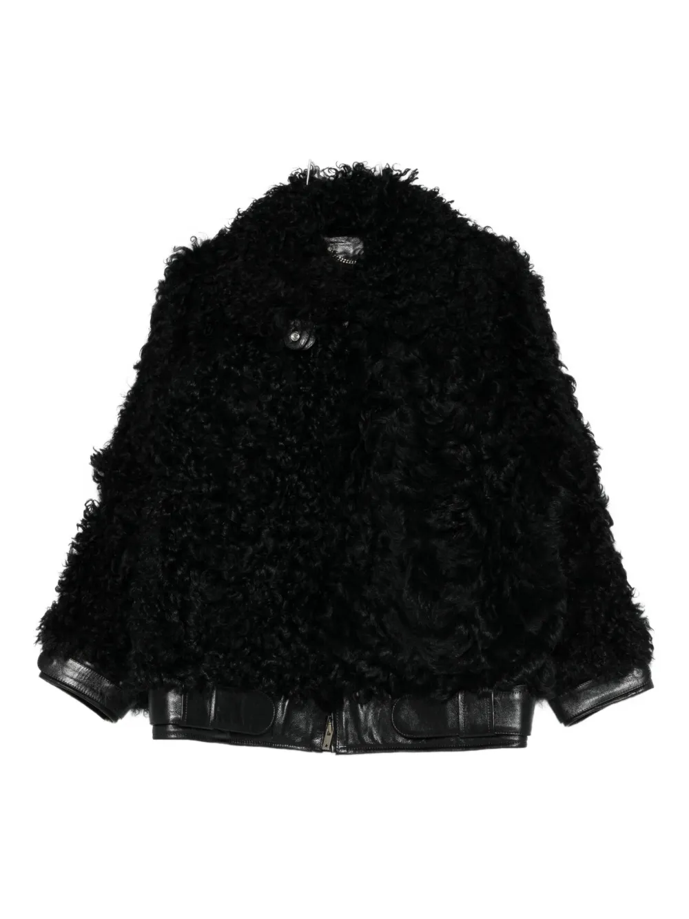 Golden Goose Osanne shearling jacket | Black | Image 1