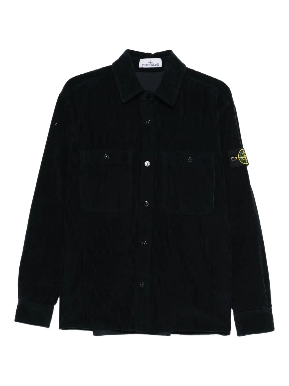 Stone Island コーデュロイ シャツジャケット | ブラック | Image 1