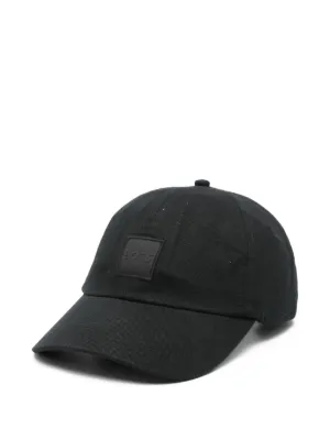 Lacoste logo-patch adjustable-fit Cap | Black | FARFETCH ZA