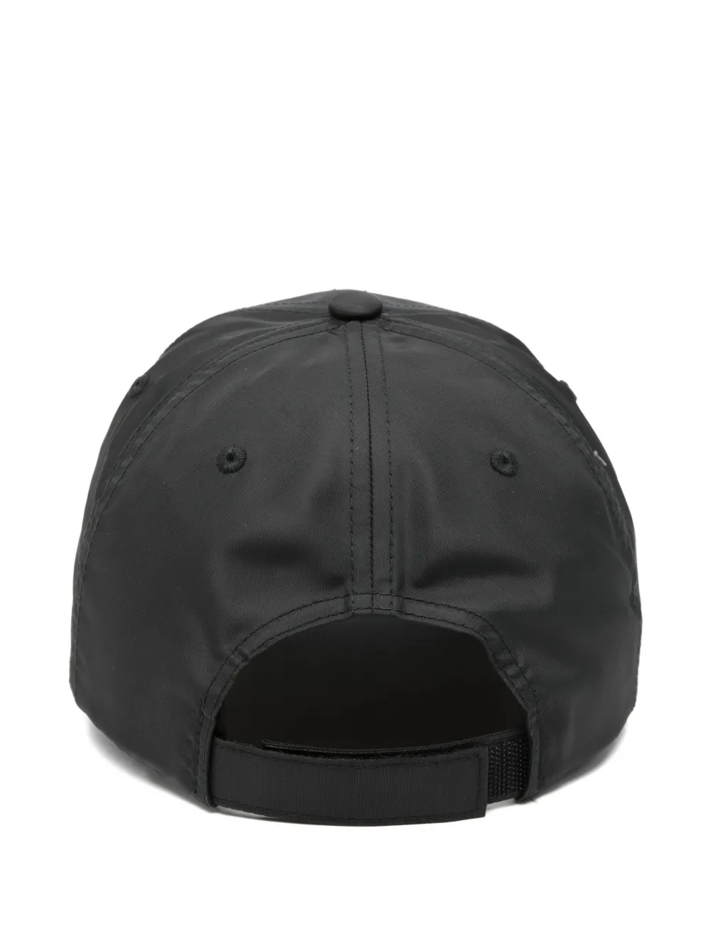 BOSS logo-emed cap - Zwart