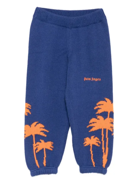 Palm Angels Kids logo-print track pants 