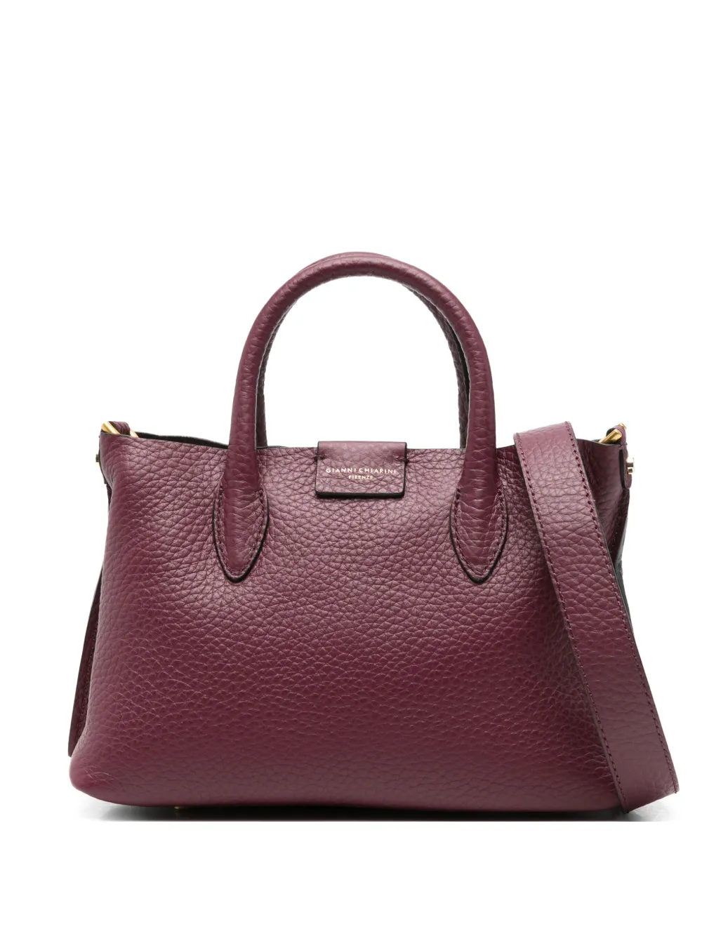 Gianni Chiarini Aretha Tote Bag In Burgundy