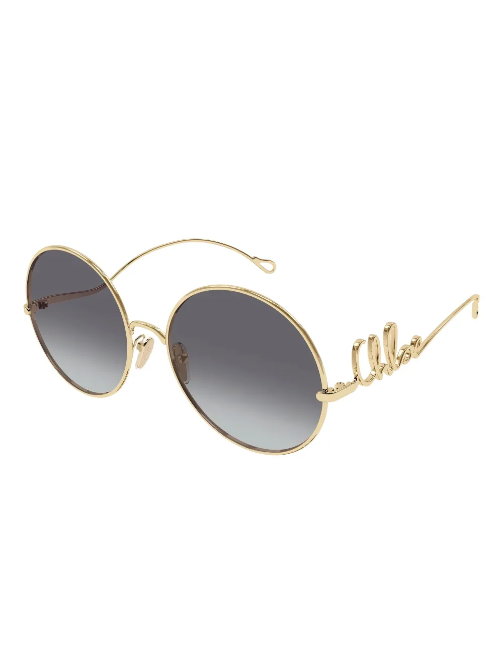 Chloé Eyewear CH0329S zonnebril met rond montuur - Goud