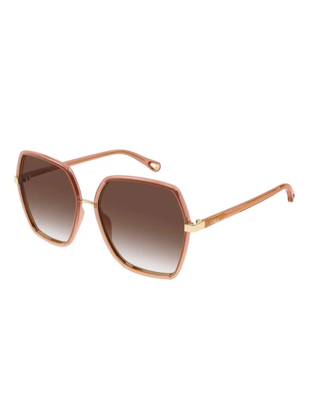 Chloé Eyewear CH0262S geometrische zonnebril - Roze