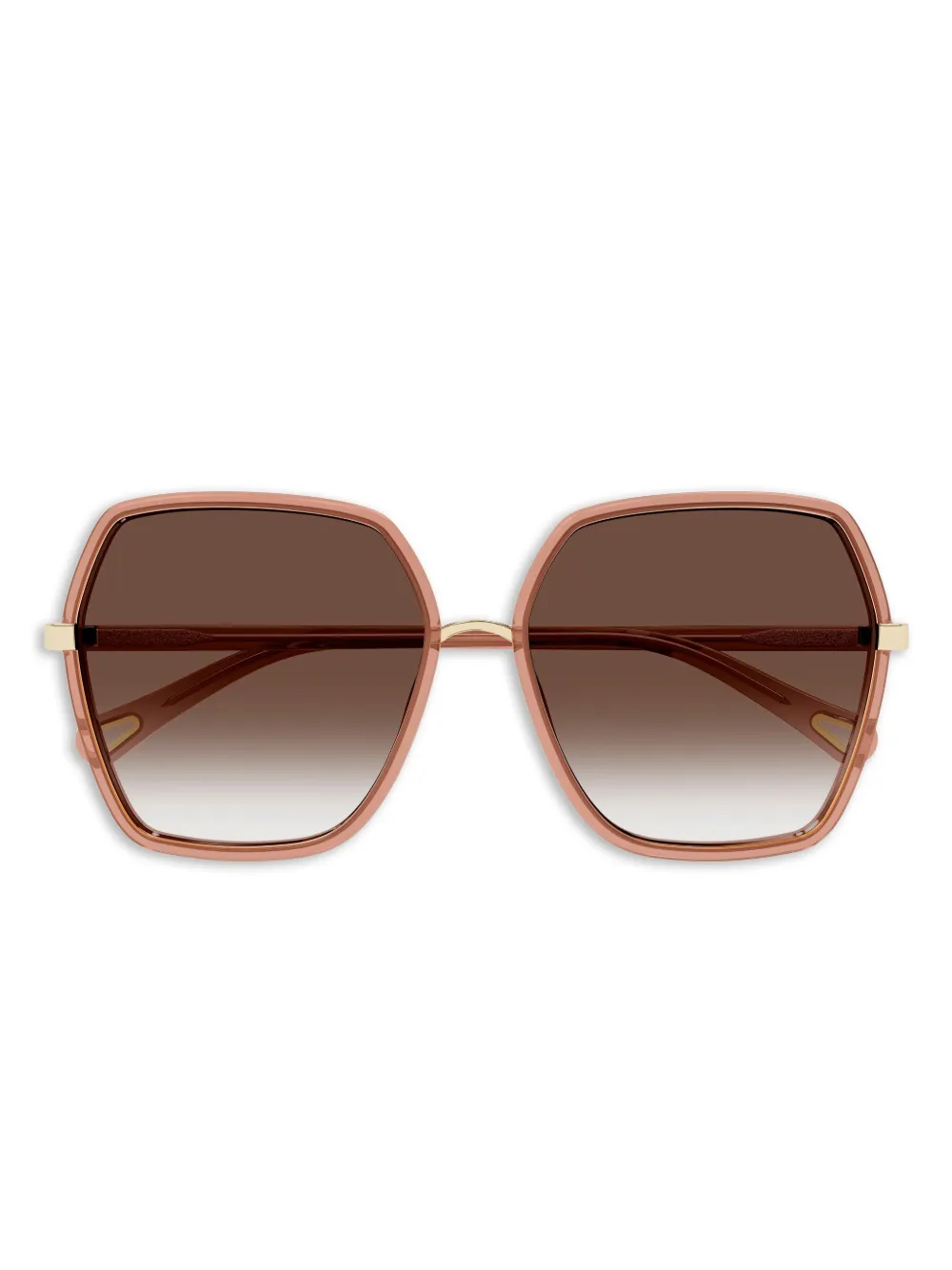 Chloé Eyewear lentes de sol con armazón geométrica CH0262S | rosado | Image 1