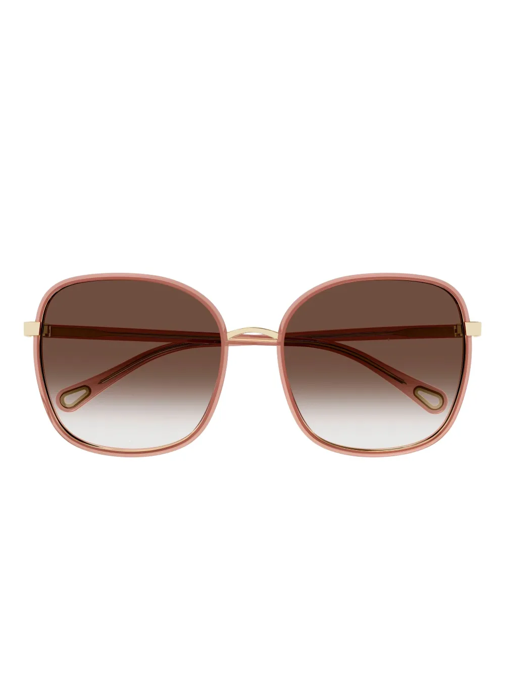 Chloé Eyewear CH0031S zonnebril met rond montuur Roze