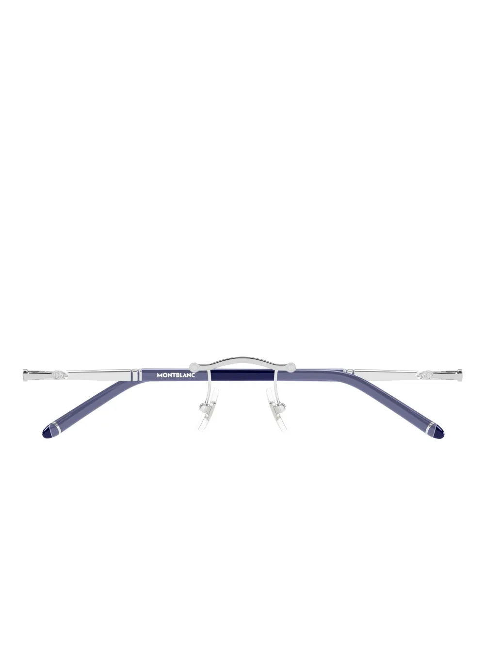 Montblanc Rectangle Glasses In White