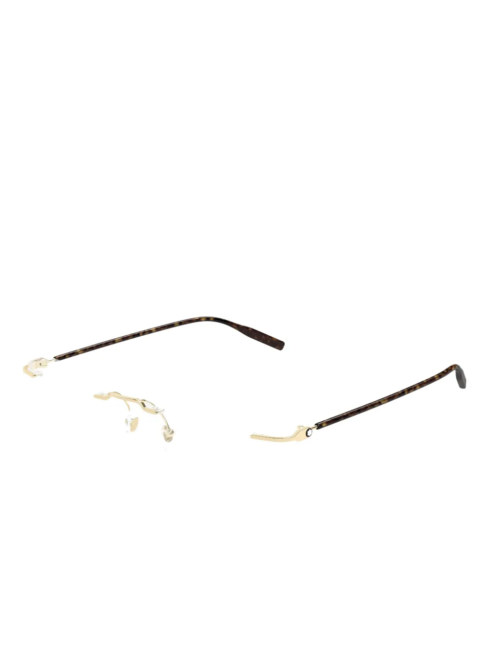 Montblanc Rectangle Glasses In Multi