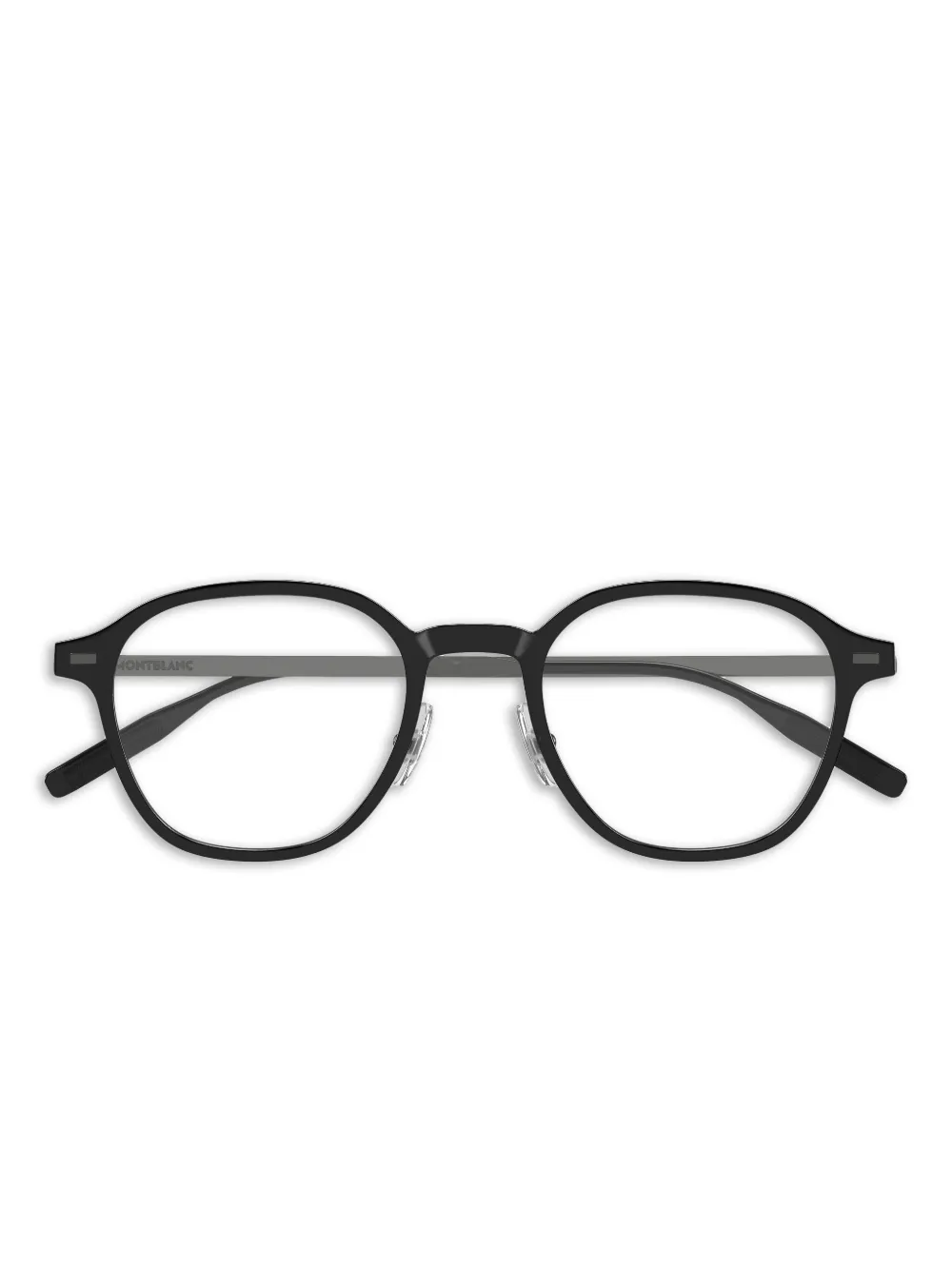 Montblanc round-frame glasses | Black | Image 1