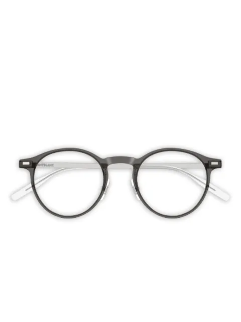 Montblanc lunettes de vue à monture ronde