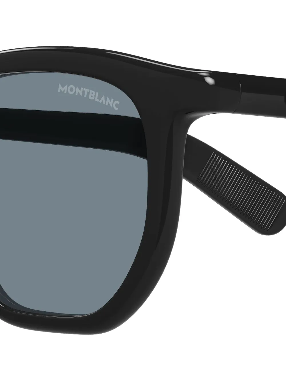 Montblanc Round-frame Sunglasses In Animal Print