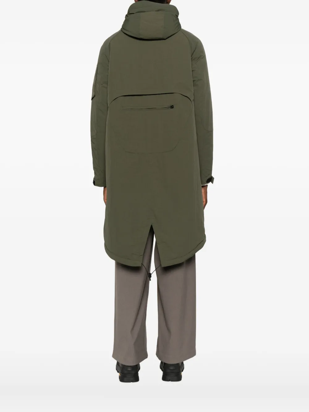 Jg1 Hooded Zip-up Jacket In Green