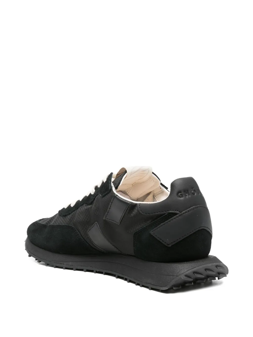 Ghoud H25 Panelled Low-top Sneakers In Black