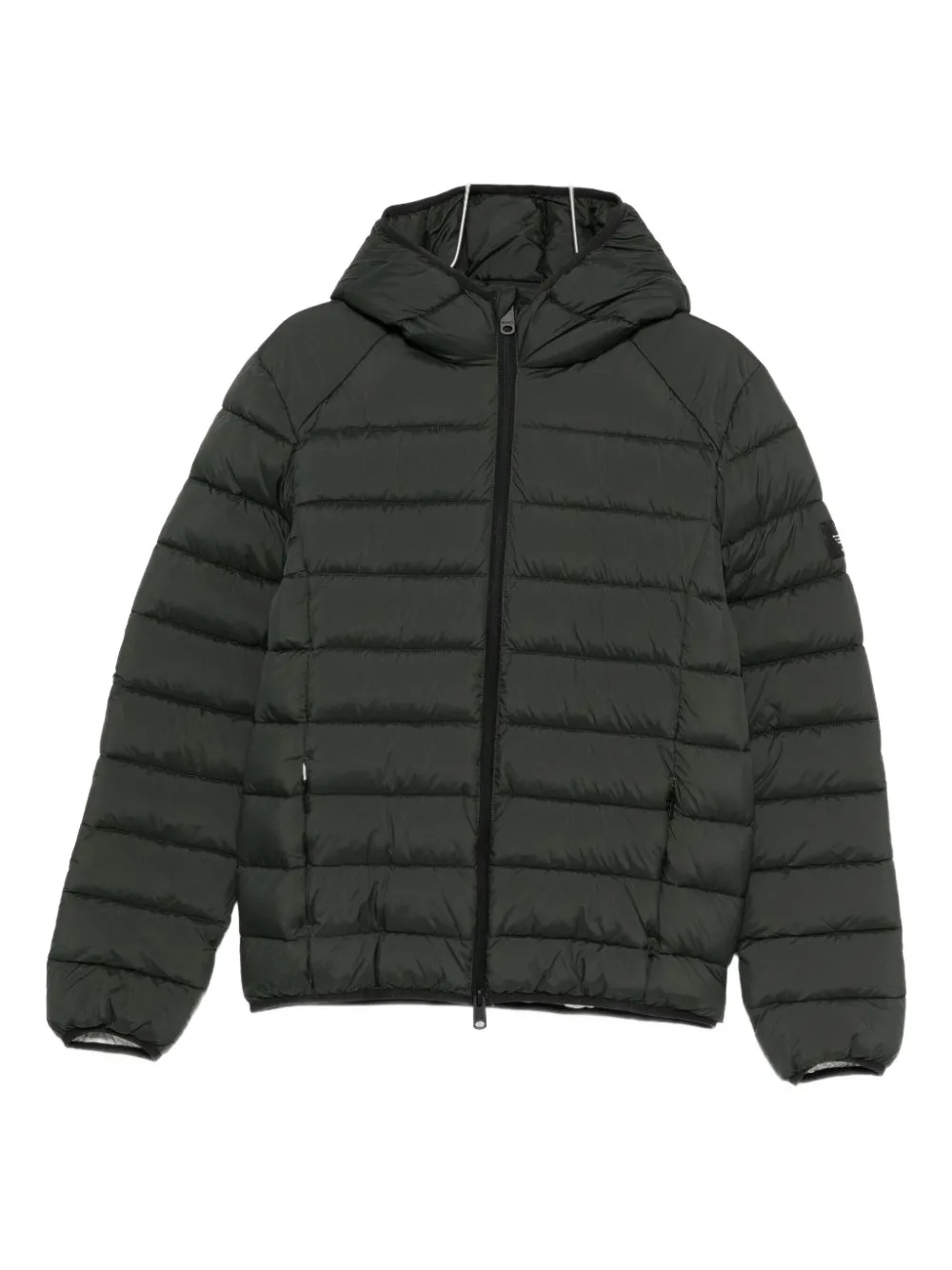 Ecoalf hooded quilted jacket | Green | Image 1