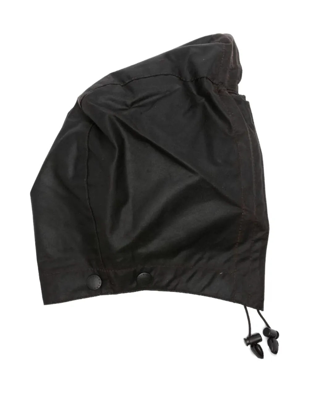 Barbour buttoned hood | Black | Image 1