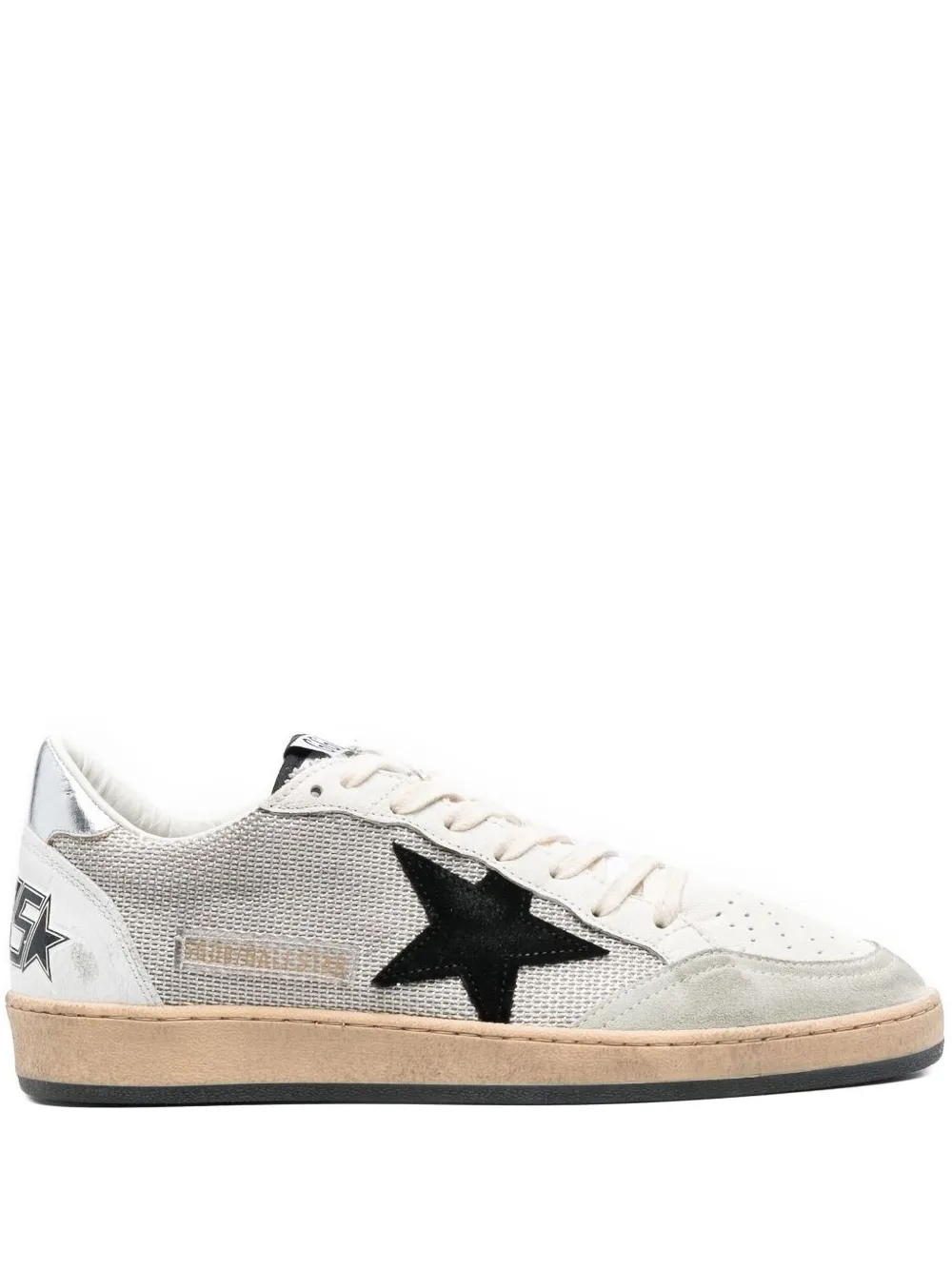 Golden Goose Ball sneakers met sterapplicatie Grijs