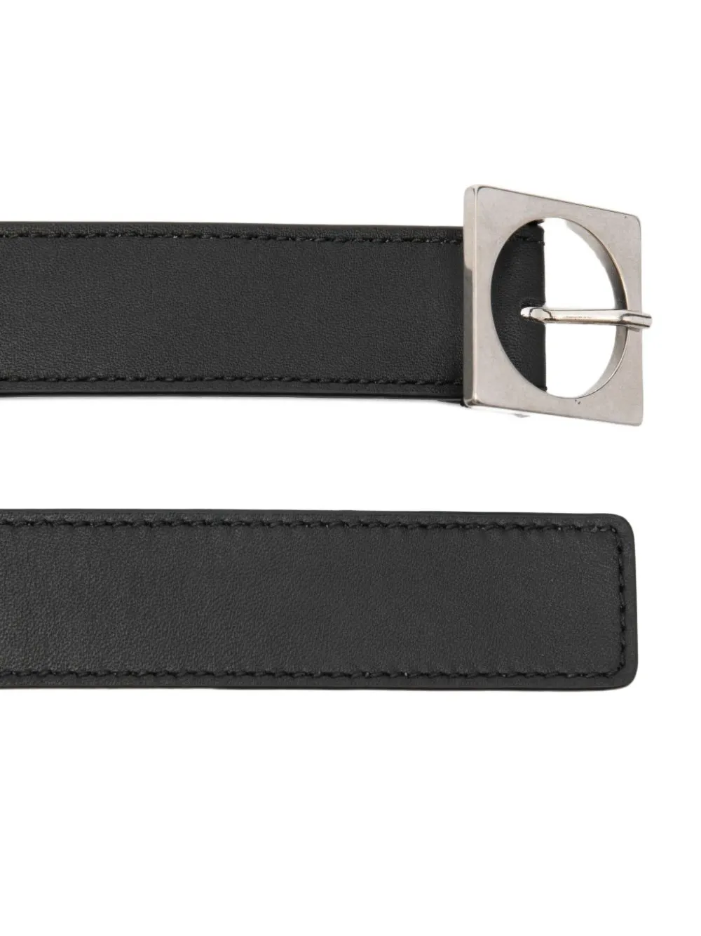 Marsèll Figura square-buckle belt - Zwart