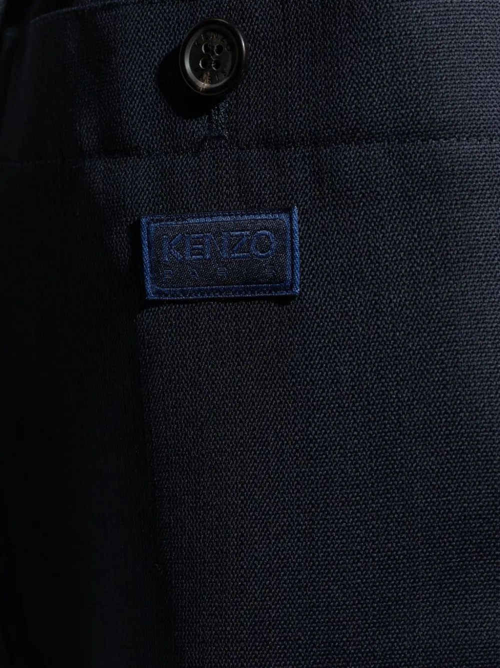 Kenzo Broek met toelopende pijpen Blauw
