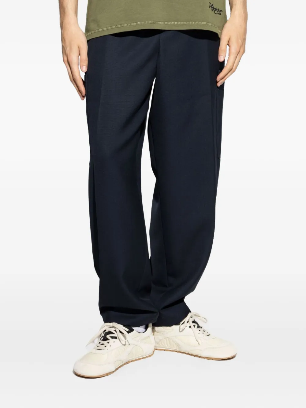 Kenzo Broek met toelopende pijpen Blauw