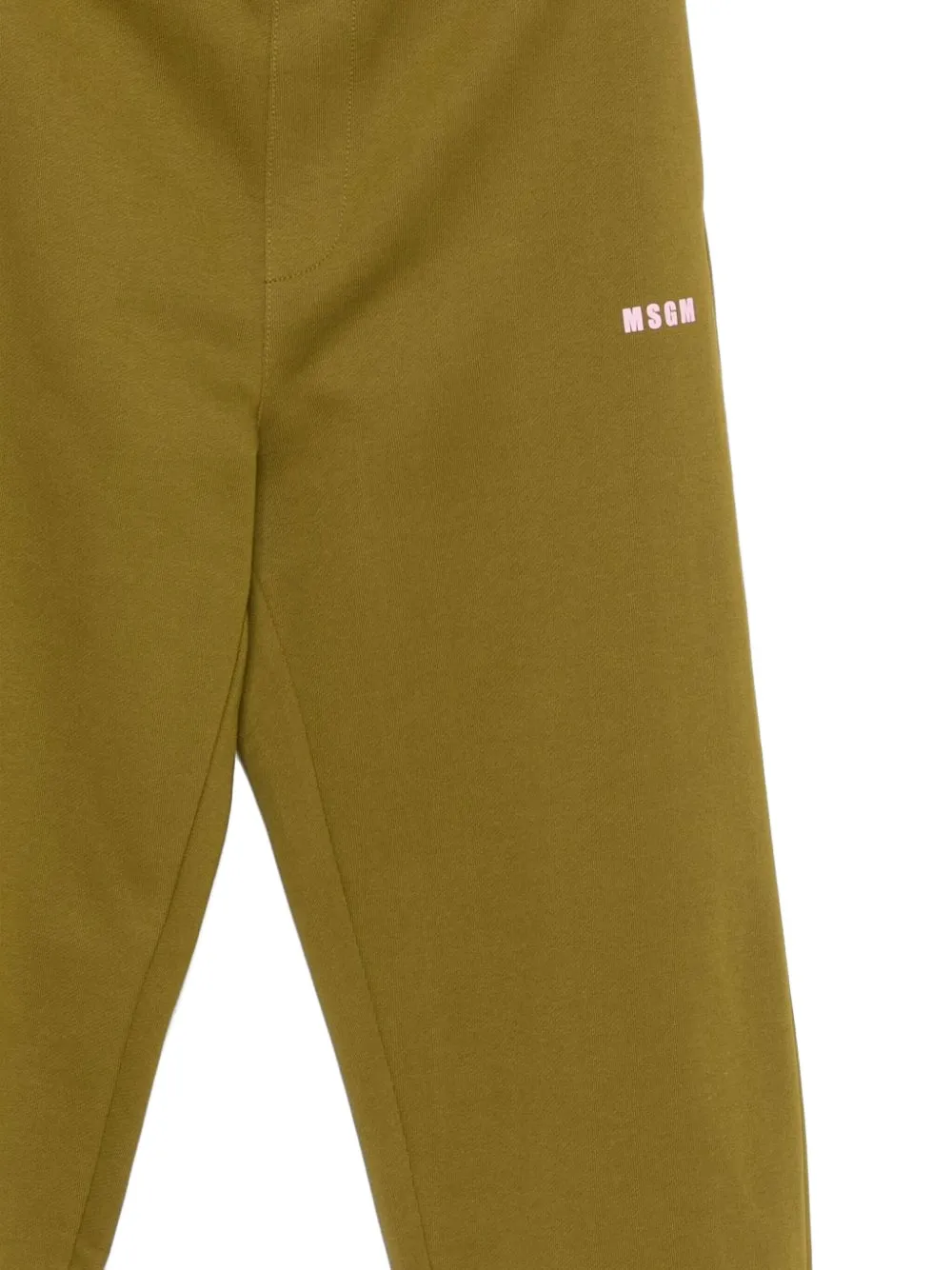 MSGM Trainingsbroek met logoprint Groen