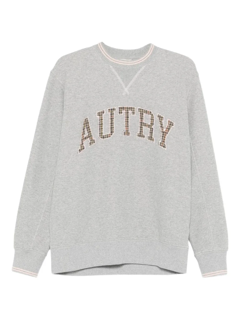 Autry logo crew neck sweatshirt | Grey | Image 1