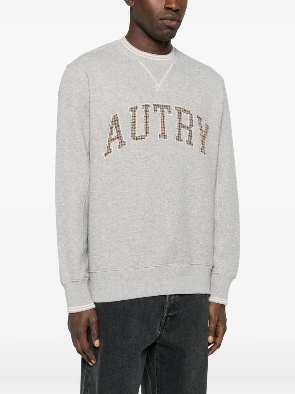 Autry Sweater met logo Grijs