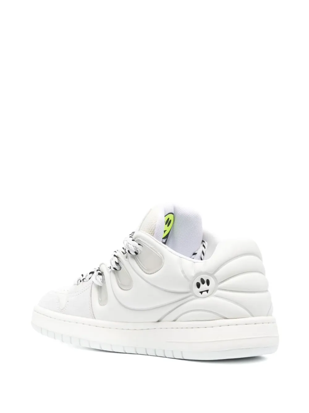 Barrow Ollie Lace-up Sneakers In White