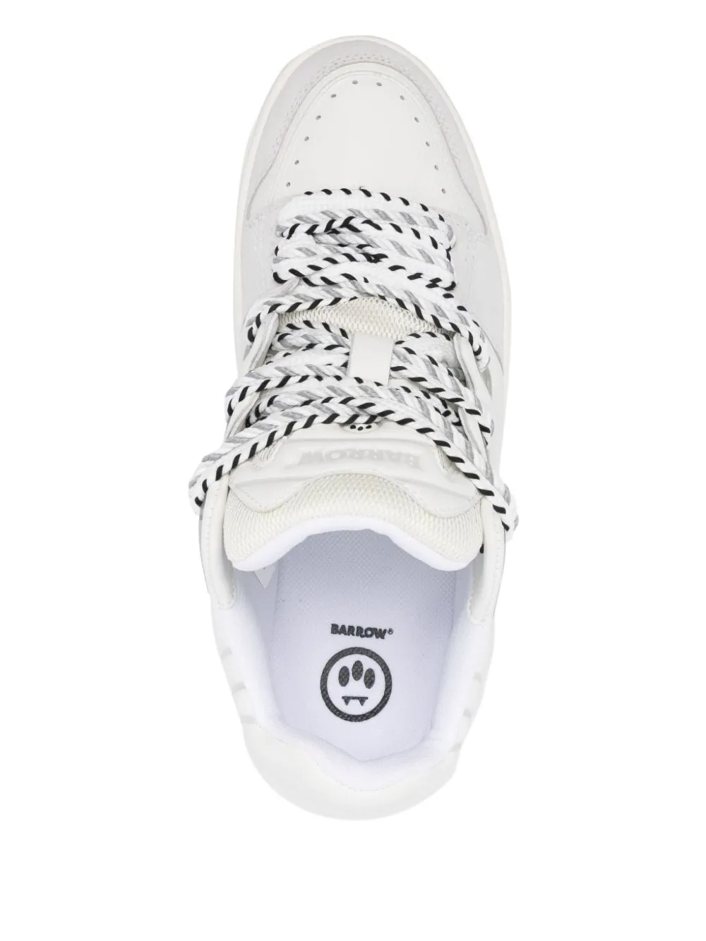 Barrow Ollie Lace-up Sneakers In White