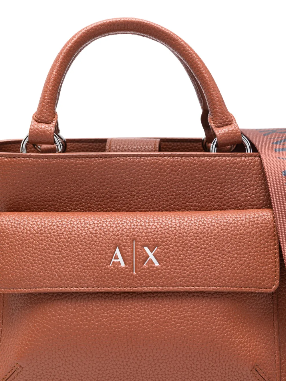 Armani Exchange Shopper met voorzak Bruin