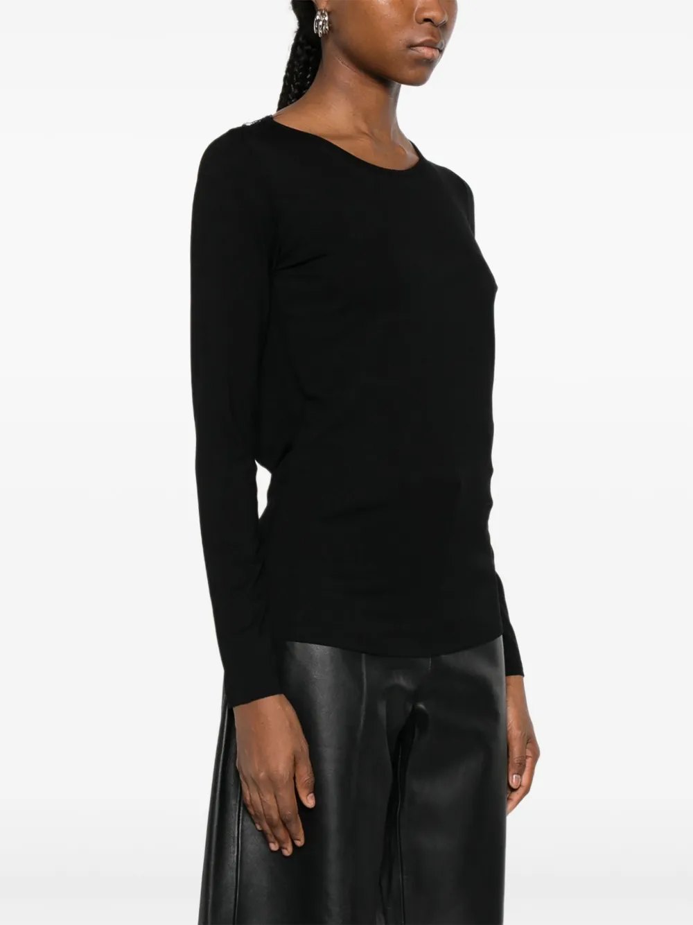 TWINSET Gebreide top Zwart