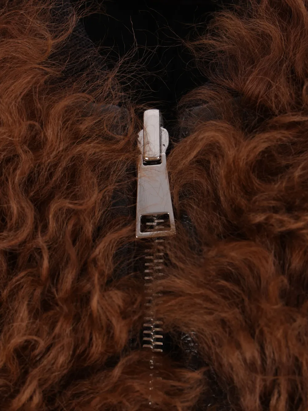 SHEARLING ZIP JACKET