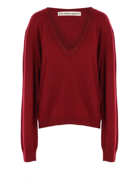 Meta Campania Collective suéter con cuello en V