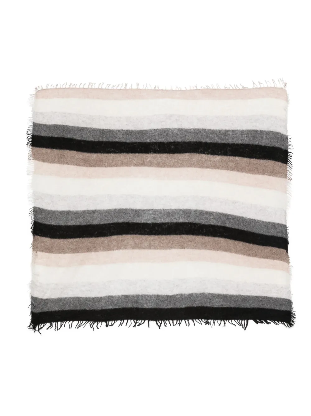 Faliero Sarti mascada de cachemira Little Strippy | neutro | Image 1