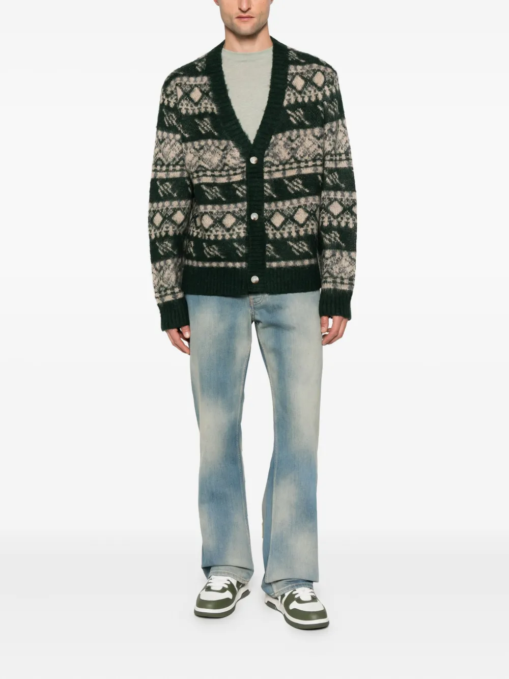 Daily Paper patterned-intarsia cardigan | Cardigans | Image 2