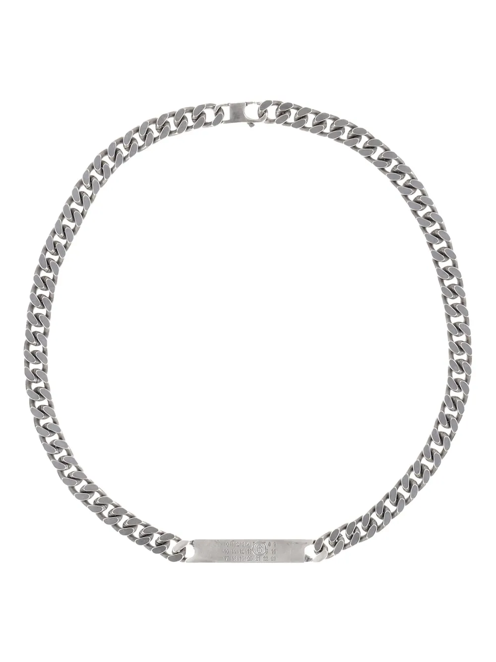 MM6 Maison Margiela Collana a catena - Argento