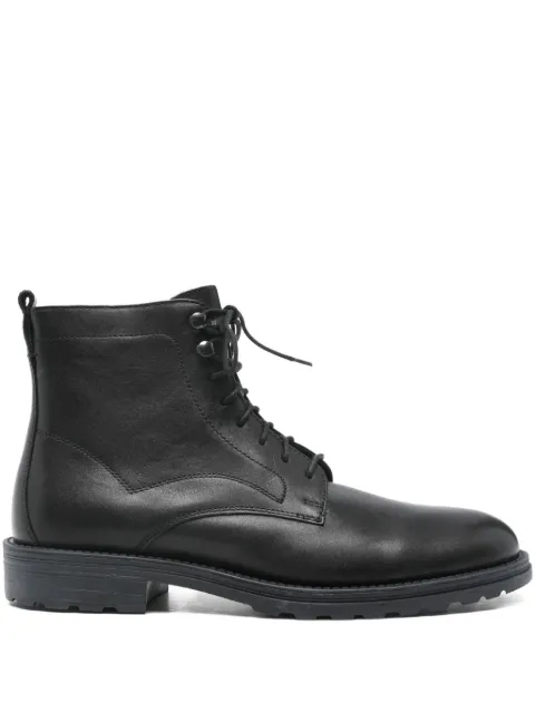 Geox leather biker boots