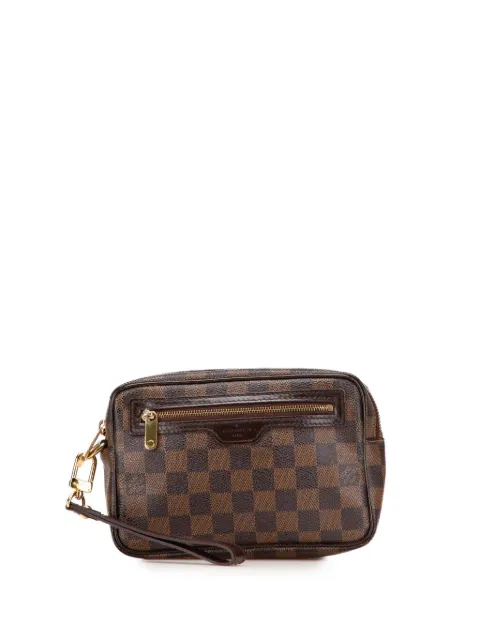 Louis Vuitton Pre-Owned 2011 Damier Ebene Pochette Billets Macao clutch bag