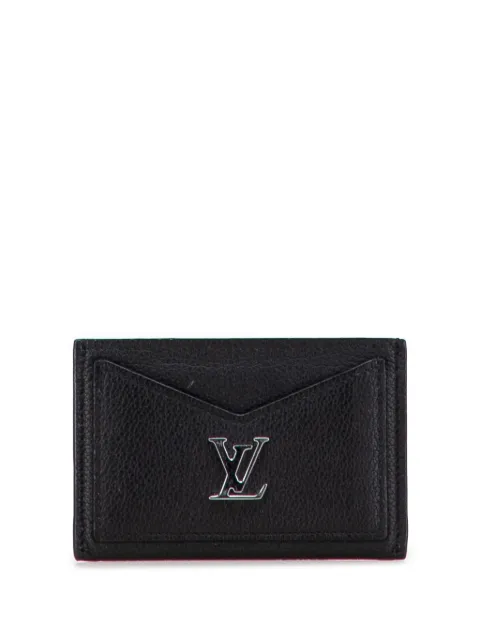 Louis Vuitton Pre-Owned tarjetero Lockme de piel de becerro 2020