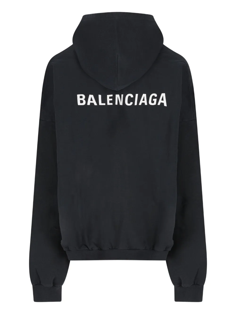 Balenciaga logo-detail cotton hoodie | Hoodies | Image 2