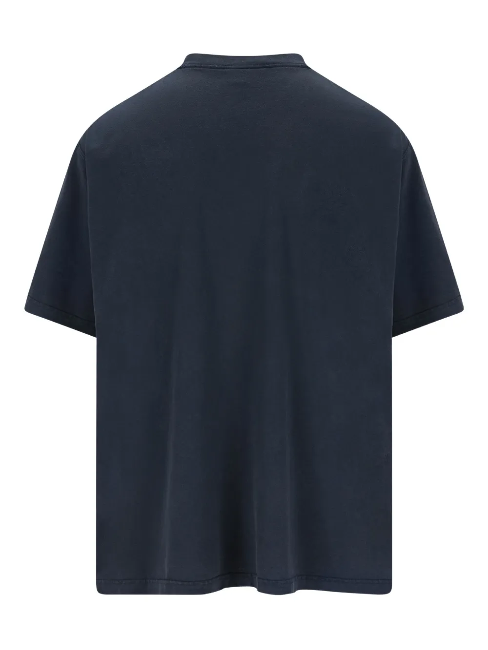 Balenciaga embroidered T-shirt - Blauw