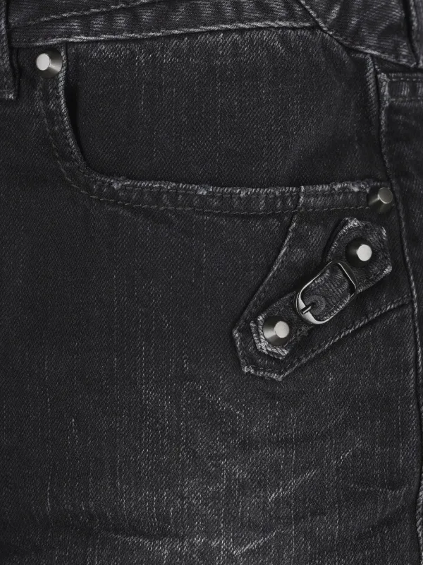 Balenciaga デニムスカート | ブラック | FARFETCH JP