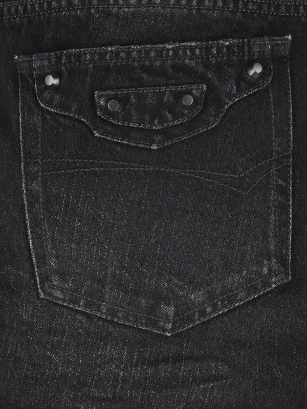 BALENCIAGA ブラック 黒 デニムスカート 36 Balenciaga デニムスカート | ブラック | FARFETCH JP