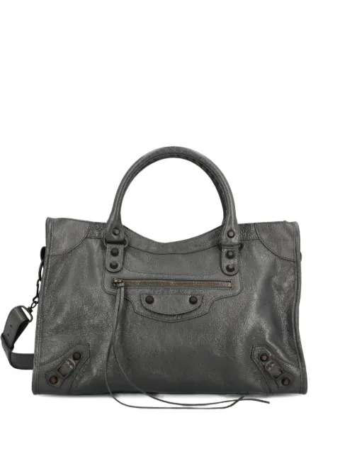Balenciaga medium Le City lambskin tote bag